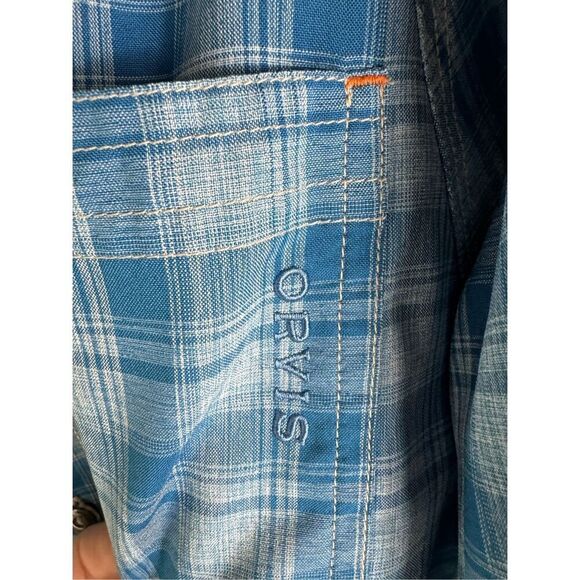 Orvis Mens Button Up Front Shirt Size XL - Picture 3 of 4